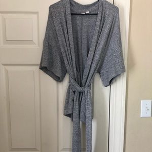 Crossover Sweater With Belt